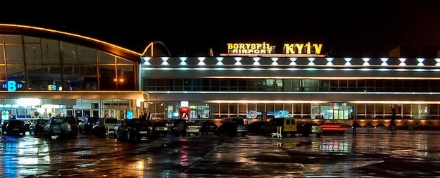 Rent car in Boryspil in night